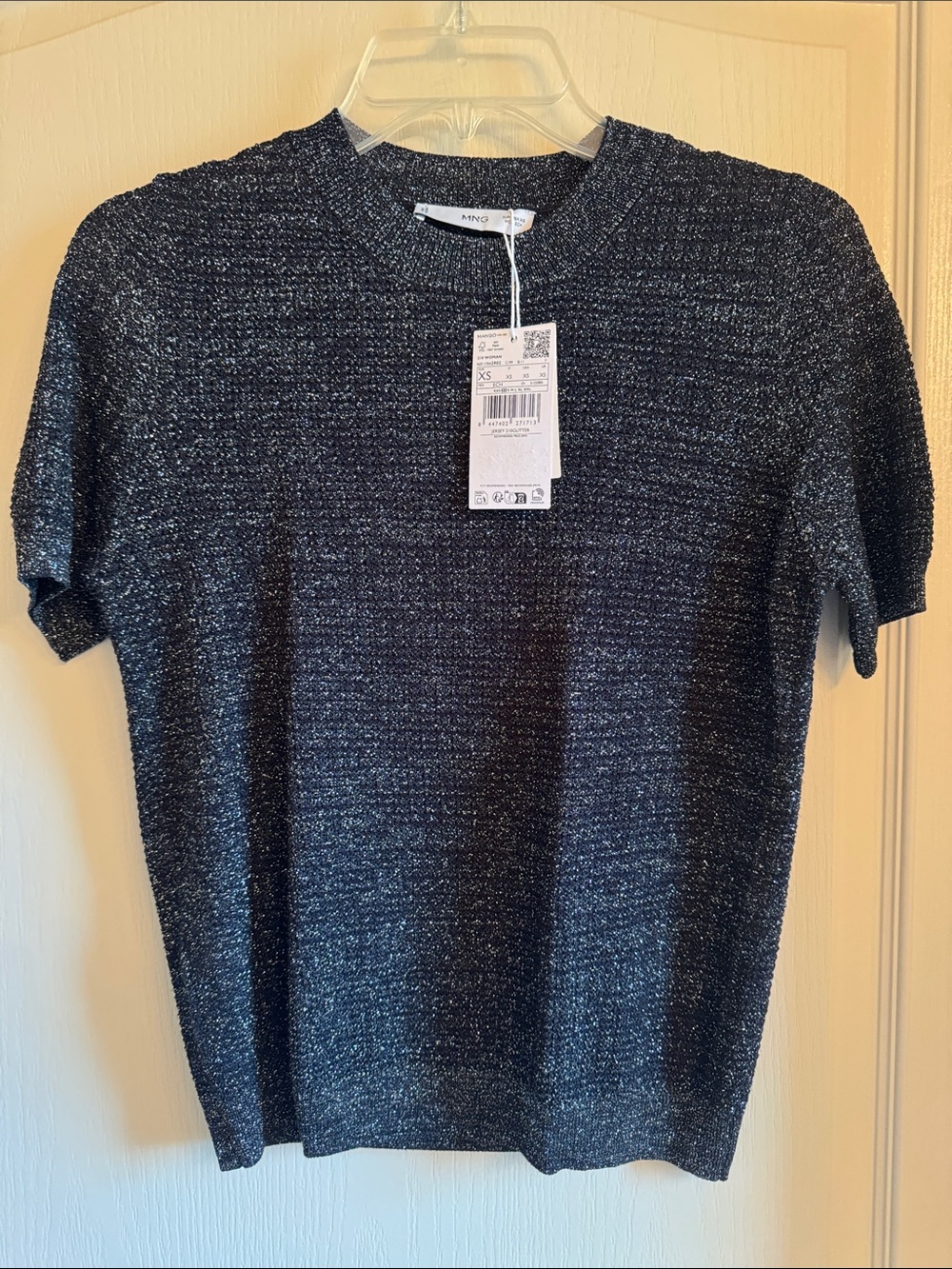 Mango sparkly sweater